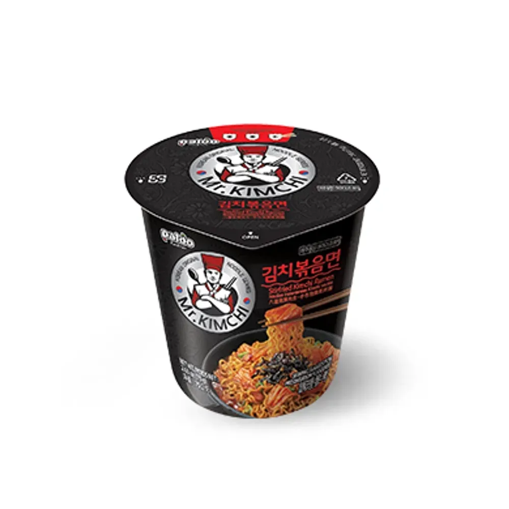 Paldo Macarrão de Copo Ramen Kimchi Frito
