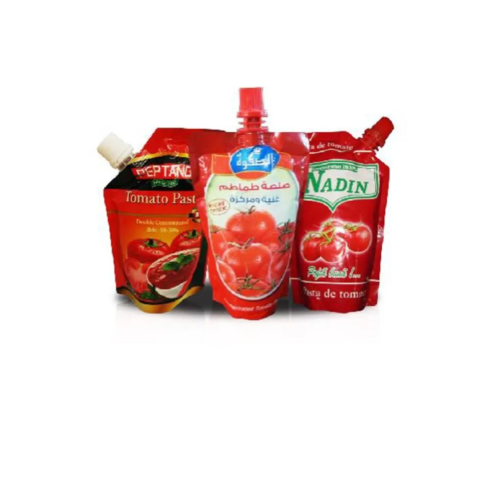 Sachet de Concentré de Tomate (Vertical avec Bec Verseur)