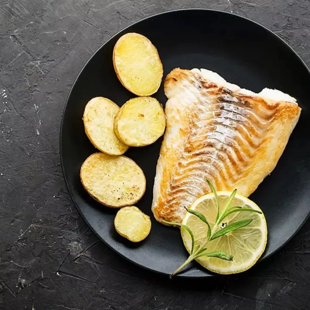 Saumon en croûte de sel
