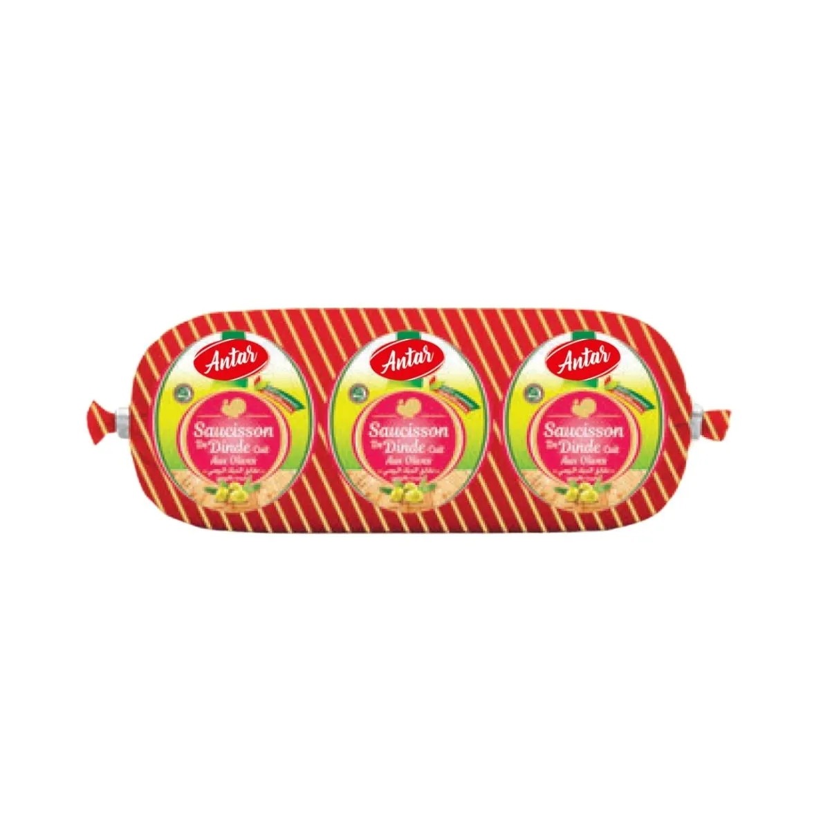 Salchicha de Pavo con Aceitunas 90g / 200g / 350g / 600g / 1800g